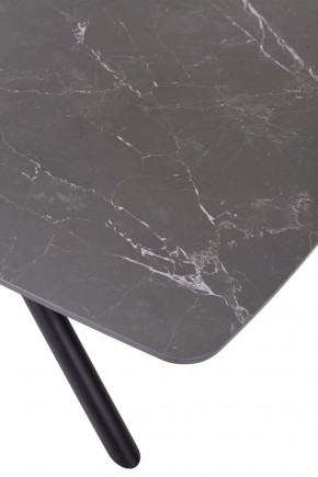 Стол RIVOLI 140 MATT BLACK MARBLE SOLID CERAMIC / BLACK, ®DISAUR в Кунгуре - kungur.ok-mebel.com | фото 10