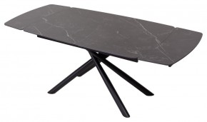 Стол RIVOLI 140 MATT BLACK MARBLE SOLID CERAMIC / BLACK, ®DISAUR в Кунгуре - kungur.ok-mebel.com | фото 3