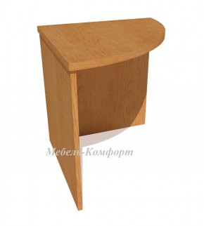 Стол угловой с радиусом Логика Л-4.07 в Кунгуре - kungur.ok-mebel.com | фото 1