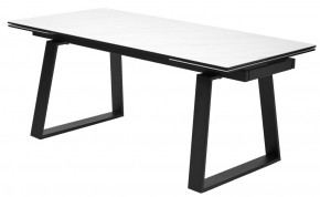 Стол VASTO 180 MARBLES KL-99 Белый мрамор матовый, итальянская керамика/ черный каркас, ®DISAUR в Кунгуре - kungur.ok-mebel.com | фото 4