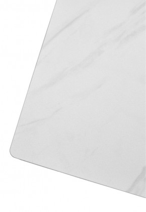 Стол VASTO 180 MARBLES KL-99 Белый мрамор матовый, итальянская керамика/ черный каркас, ®DISAUR в Кунгуре - kungur.ok-mebel.com | фото 7