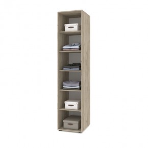 СТОУН С13 Шкаф-пенал (дуб серый/белый) в Кунгуре - kungur.ok-mebel.com | фото 3