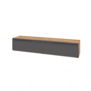 СТОУН С72 Тумба ТВ (золотой дуб/графит) в Кунгуре - kungur.ok-mebel.com | фото