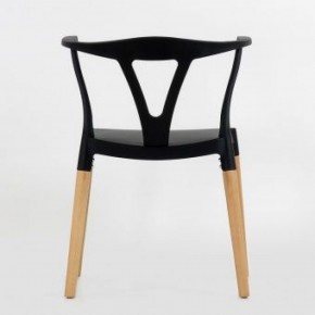Стул Barneo N-218 Wishbone интерьерный кухонный черный в Кунгуре - kungur.ok-mebel.com | фото 2