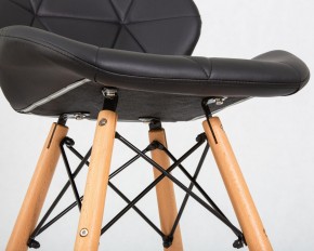 Стул барный DOBRIN BUTTERFLY BAR, ножки светлый бук, цвет чёрный в Кунгуре - kungur.ok-mebel.com | фото 9