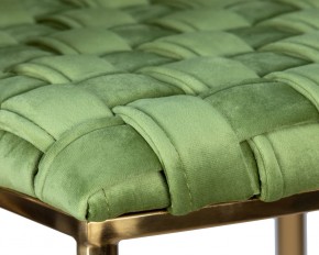 Стул барный DOBRIN EMMA GOLD, зеленый велюр (VF-08) в Кунгуре - kungur.ok-mebel.com | фото 8