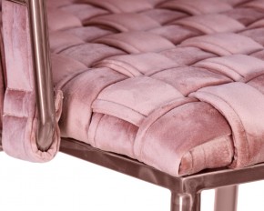 Стул барный DOBRIN EMMA ROSE GOLD, розовый велюр (VF-10) в Кунгуре - kungur.ok-mebel.com | фото 7