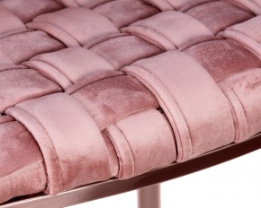 Стул барный DOBRIN EMMA ROSE GOLD, розовый велюр (VF-10) в Кунгуре - kungur.ok-mebel.com | фото 9