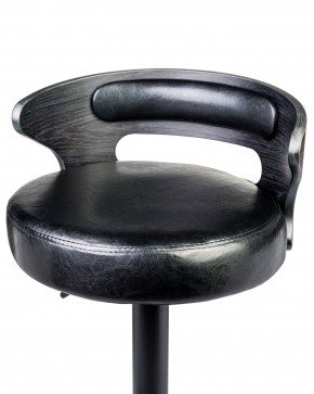 Стул барный DOBRIN FRED BLACK, чёрное дерево, чёрный в Кунгуре - kungur.ok-mebel.com | фото 6