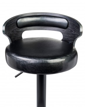 Стул барный DOBRIN FRED BLACK, чёрное дерево, чёрный в Кунгуре - kungur.ok-mebel.com | фото 8