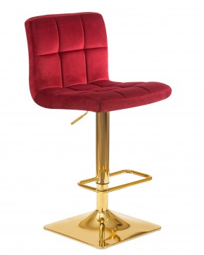 Стул барный DOBRIN GOLDIE, бордовый велюр (MJ9-43) в Кунгуре - kungur.ok-mebel.com | фото 2