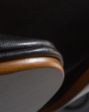 Стул барный DOBRIN JACK BLACK, цвет черный глянец PU ABD 002 в Кунгуре - kungur.ok-mebel.com | фото 2