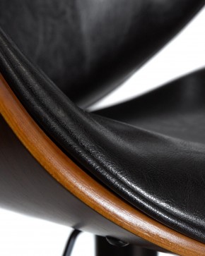 Стул барный DOBRIN JACK BLACK, цвет черный глянец PU ABD 002 в Кунгуре - kungur.ok-mebel.com | фото 9