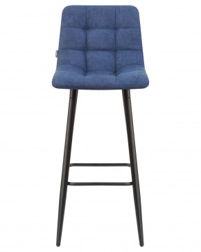 Стул барный DOBRIN NICOLE, черные матовые ножки, синяя ткань (UF860-14B) в Кунгуре - kungur.ok-mebel.com | фото 6
