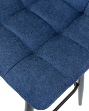 Стул барный DOBRIN NICOLE, черные матовые ножки, синяя ткань (UF860-14B) в Кунгуре - kungur.ok-mebel.com | фото 8