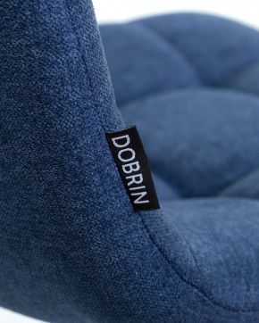 Стул барный DOBRIN NICOLE, черные матовые ножки, синяя ткань (UF860-14B) в Кунгуре - kungur.ok-mebel.com | фото 9