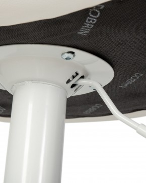 Стул барный DOBRIN TAILOR WHITE, белый PU в Кунгуре - kungur.ok-mebel.com | фото 7