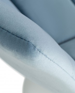 Стул барный DOBRIN TAILOR WHITE, пудрово-голубой велюр (MJ9-74) в Кунгуре - kungur.ok-mebel.com | фото 10