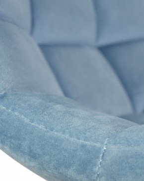 Стул барный DOBRIN TAILOR WHITE, пудрово-голубой велюр (MJ9-74) в Кунгуре - kungur.ok-mebel.com | фото 8