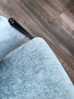 Стул ДИЛЛ, цвет RAIN 7 бриз, велюр / черный каркас М-City в Кунгуре - kungur.ok-mebel.com | фото 4