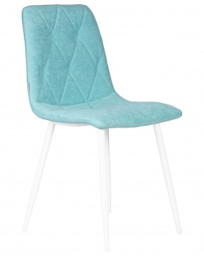 Стул обеденный DOBRIN CHILLY ROMBO, Тиффани Simple 51, основание белый в Кунгуре - kungur.ok-mebel.com | фото 2