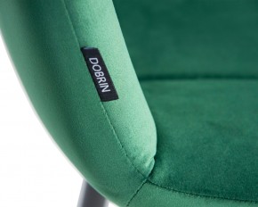 Стул обеденный DOBRIN CHILLY, Темно-зеленый Holland 30, основание черное в Кунгуре - kungur.ok-mebel.com | фото 10