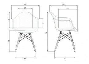 Стул обеденный DOBRIN DAW PATCHWORK, цвет сиденья мозаика в Кунгуре - kungur.ok-mebel.com | фото 9