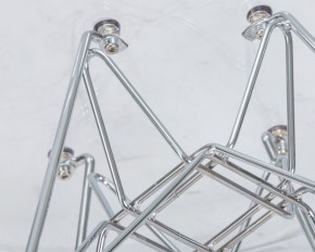 Стул обеденный DOBRIN DSR CASPER, ножки хром, цвет прозрачный в Кунгуре - kungur.ok-mebel.com | фото 10