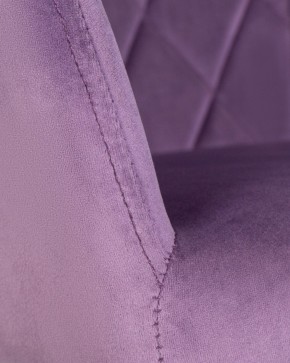 Стул обеденный DOBRIN ROBERT, черные матовые ножки, велюр V108-45 Темно-фиолетовый в Кунгуре - kungur.ok-mebel.com | фото 7