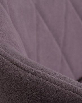 Стул обеденный DOBRIN ROBY, ЭМАЛЬ ЧЕРНЫЙ МУАР велюр Catania Lavender в Кунгуре - kungur.ok-mebel.com | фото 10