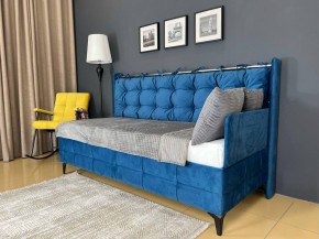 СВЕТЛАНА 3 Кровать линейная (Синий) в Кунгуре - kungur.ok-mebel.com | фото 2
