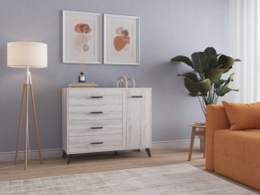 СВЕТЛАНА LOFT Комод-тумба (сосна белая loft) в Кунгуре - kungur.ok-mebel.com | фото 3