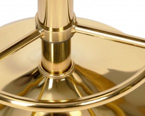 Табурет барный DOBRIN BRUNO GOLD, серый велюр (MJ9-75) в Кунгуре - kungur.ok-mebel.com | фото 4