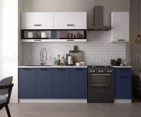 ТЕХНО Кухонный гарнитур 2,0 м Компоновка №2 в Кунгуре - kungur.ok-mebel.com | фото 5