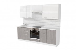 ТЕРЦИЯ Кухонный гарнитур Базис (2400 мм) в Кунгуре - kungur.ok-mebel.com | фото 3