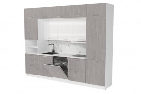 ТЕРЦИЯ Кухонный гарнитур Экстра 5 (3000 мм) в Кунгуре - kungur.ok-mebel.com | фото 4