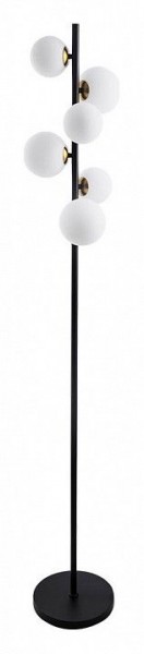 Торшер Arte Lamp Gemini A2243PN-6BK в Кунгуре - kungur.ok-mebel.com | фото