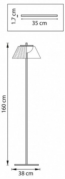 Торшер Lightstar Napoli 794710 в Кунгуре - kungur.ok-mebel.com | фото 6