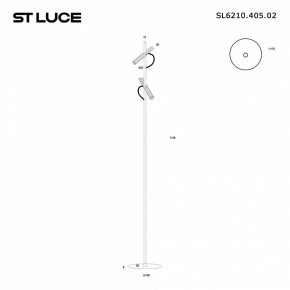 Торшер ST-Luce LILT SL6210.405.02 в Кунгуре - kungur.ok-mebel.com | фото 2