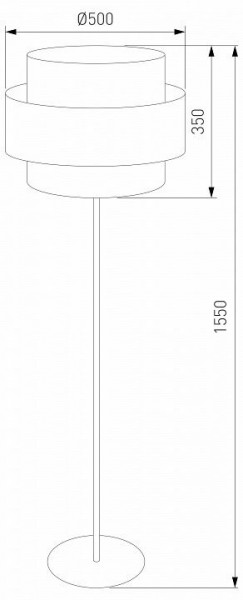 Торшер TK Lighting Calisto 5405 Calisto в Кунгуре - kungur.ok-mebel.com | фото 2
