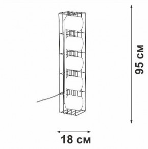 Торшер Vitaluce V3019 V3019-1/5P в Кунгуре - kungur.ok-mebel.com | фото 4