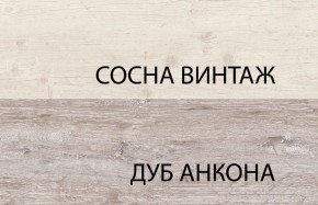 Тумба 1D1SU, MONAKO, цвет Сосна винтаж/дуб анкона в Кунгуре - kungur.ok-mebel.com | фото 3