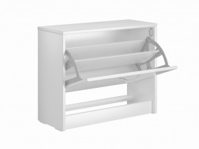 Тумба ОРИОН с одной полкой для обуви, цвет белый в Кунгуре - kungur.ok-mebel.com | фото 2