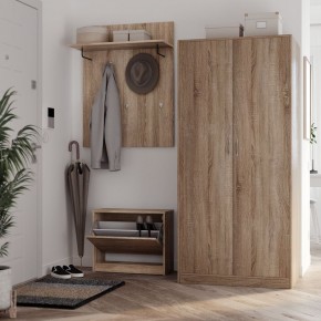 Тумба ОРИОН с одной полкой для обуви, цвет Дуб Сонома в Кунгуре - kungur.ok-mebel.com | фото 4