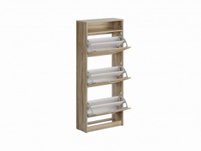 Тумба ОРИОН с тремя полками для обуви, цвет Дуб Сонома в Кунгуре - kungur.ok-mebel.com | фото 2