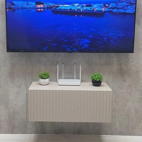 Тумба подвесная под ТВ LINES MTV1-MA 750 Бежевый (Леда-М 10.1.5) в Кунгуре - kungur.ok-mebel.com | фото 5