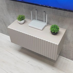 Тумба подвесная под ТВ LINES MTV1-MA 750 Бежевый (Леда-М 10.1.5) в Кунгуре - kungur.ok-mebel.com | фото 6