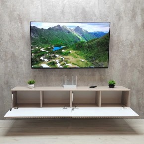 Тумба подвесная под ТВ LINES MTV3-MA 900 Бежевый (Леда-М 10.1.5) в Кунгуре - kungur.ok-mebel.com | фото 11