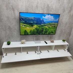 Тумба подвесная под ТВ LINES MTV4-MA 1150 Белый глянец (Белый-M 10.1.1) в Кунгуре - kungur.ok-mebel.com | фото 12