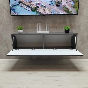 Тумба подвесная под ТВ LINES MTV4-MA 1150 Темно-серый (Графит-M 10.1.25) в Кунгуре - kungur.ok-mebel.com | фото 3